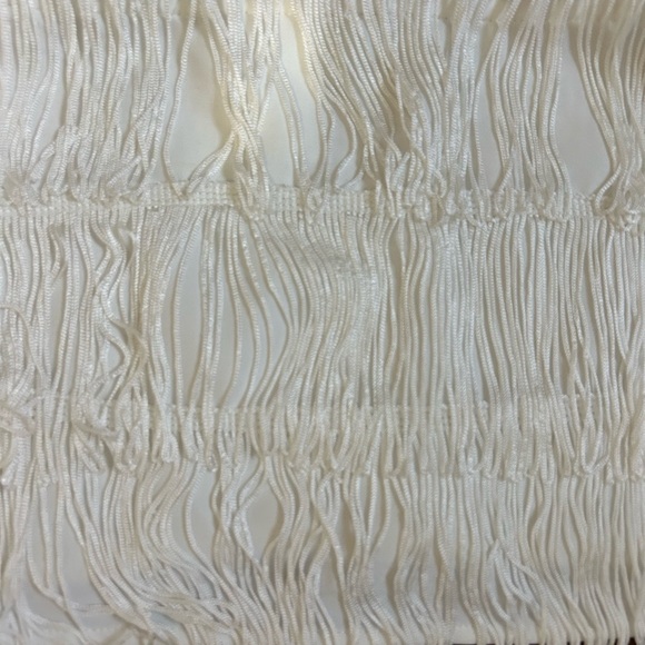 Altard State white fringe top - Picture 2 of 5